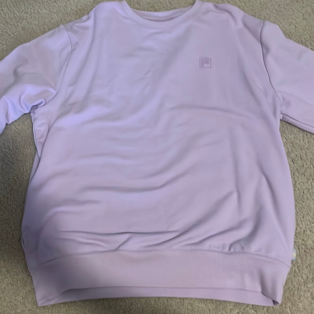 Lilac Fila crew neck